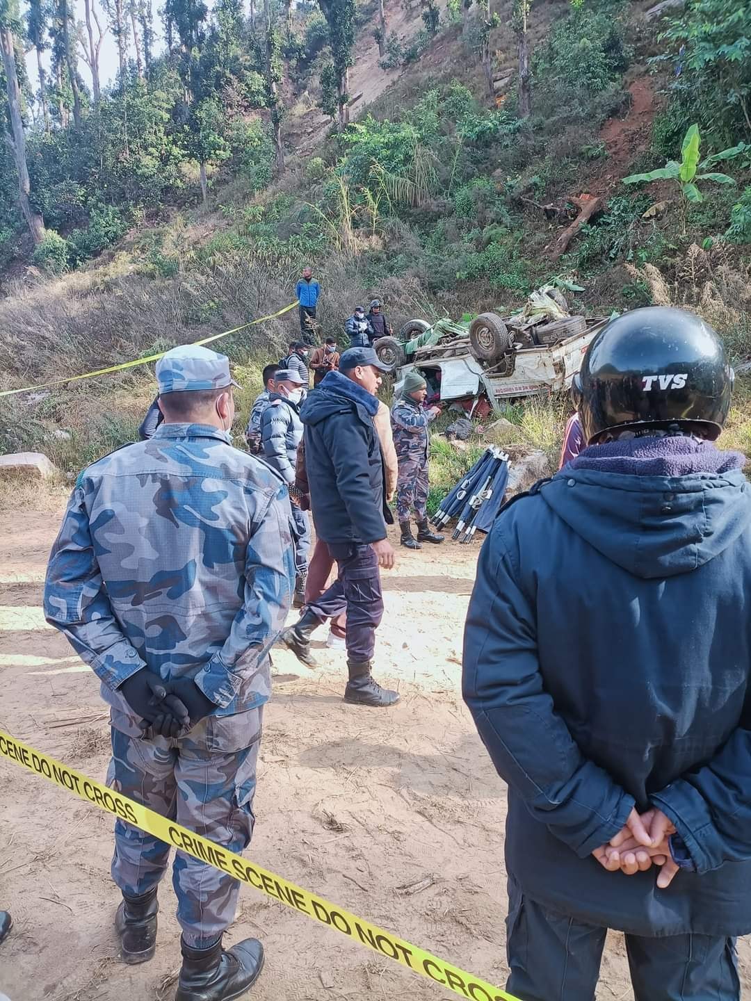 दैलेखको लोहोरेमा जिप दुर्घटना हुदा एक जनाको मृत्यु‚ आठ जना घाइते